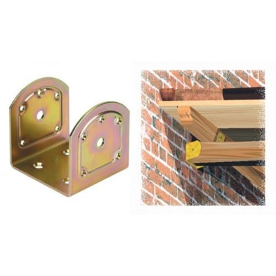 Aldeghi - GIUNZIONE A U PER TRAVI ART.761 mm 61 x 60 x 80