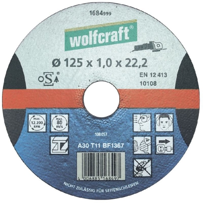 Dischi da taglio per metallo molto sottili - 1688999 - Wolfcraft