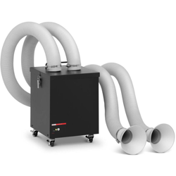 Stamos - Aspiratore Fumi Di Saldatura Estrattore Fumo 2 Zone Aspirazione Filtri 3 Stadi precio