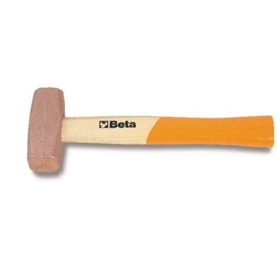 Beta - Mazzuole Con Testa In Rame Manico In Legno, Peso G 600