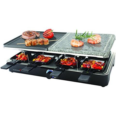 45051 Grill Da tavolo Elettrico 1400W Nero barbecue e bistecchiera