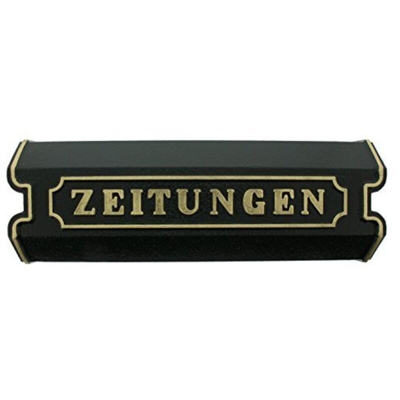 Burg Wachter - Burg Wächter 1890 GR Tubo porta giornali Alluminio pressofuso Verde