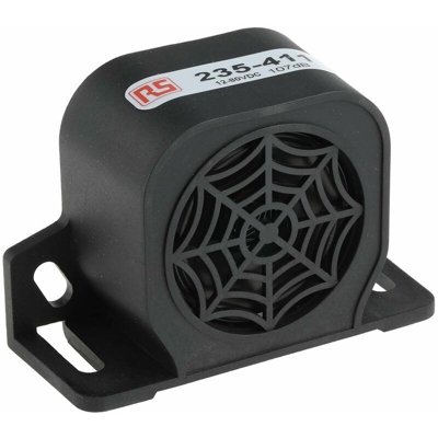 Segnalatore acustico elettronico RS PRO, 12 ? 80 V c.c., 107dB a 1 m, montaggio universale