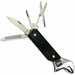Chiave Rullino Set Multiuso Kit Multifunzione Universale Coltello Campeggio Barc en oferta