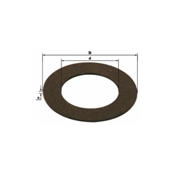 Ama - Ferodo Disco D'Attrito Adattabile By-Py 160X97.5X3.5 Per Limitatori 20229 en oferta
