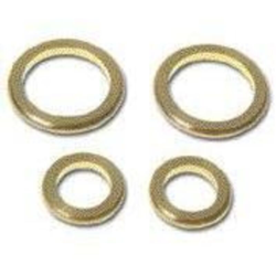 Rondelle Alzaporta Ottone Tornite Spess.Mm.2 Mm. 14 Cf.200Pz en oferta