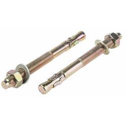 Bullone di ancoraggio RS PRO in Acciaio al carbonio M16, Ø foro di fissaggio 16mm, L 175mm (Confezione da 5) en oferta