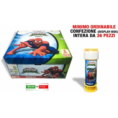 Bolle Di Sapone Spider Man