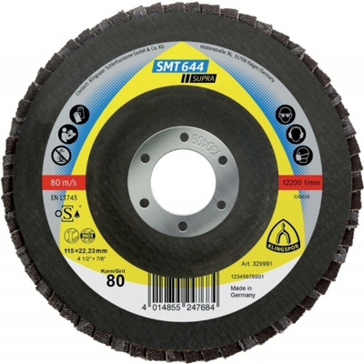 Disco Ébarder Modulo Smt Cupola 644 115 Millimetri 40 Grana Klingspor