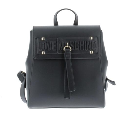 Borsa Donna Love Moschino Zaino In Ecopelle Nero Bs21mo104 Jc4273 Media