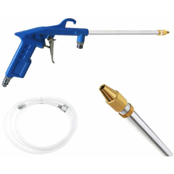 Pistola soffiaggio aria compressa innesto rapido a canna 230mm compressore 05092 en oferta