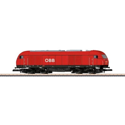 Locomotiva diesel 2016 H0 della ÖBB 88880 - Märklin