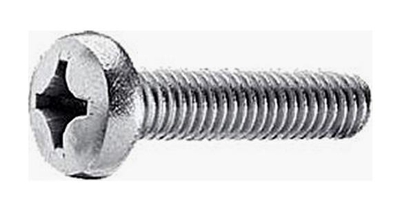 BULLONI, VITI A METALLO Testa Conica 5x20 mm c/DADI - 20 pezzi - 40083