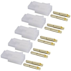 Connettore femmina per batteria Tamiya dorato 1 KIT - Reely precio