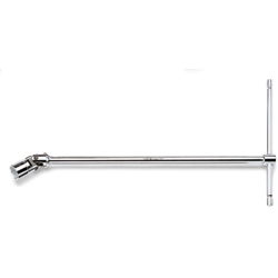 Chiave a T con Bussola Esagonale Snodata Acciaio Cromato 952 12mm - Beta precio