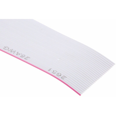 Cavo piatto 25 vie passo 1.27mm, 28 AWG, bobina da 5m (Bobina da 5 m) - Rs Pro