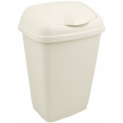 Bidone spazzatura Bianco in Plastica, da 50L - Rs Pro precio