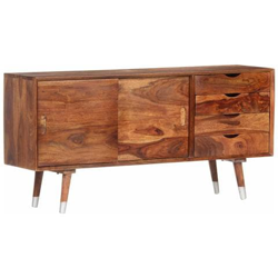 Mobile Porta Tv 118x30x55 Cm In Legno Massello Di Sheesham características