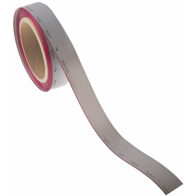 Cavo piatto 20 vie passo 1.27mm, 28 AWG, bobina da 5m (Bobina da 5 m) - Rs Pro