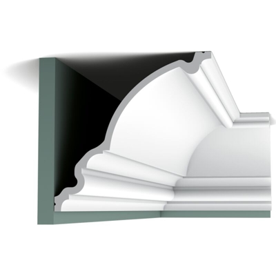 Cornici Soffitto e Parete aspetto stucco decorativo Cornicione Decor C336 LUXXUS - Orac