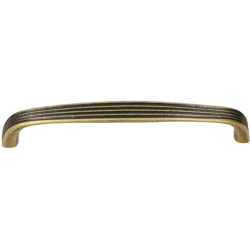 Maniglia per mobili in zama finitura bronzo interasse 96 mm 10 pezzi art. MG38988 precio