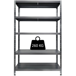 Scaffale In Metallo Maciste 120 X 60 X 195 H 5 Piani Kg 260 Senza Bulloni características