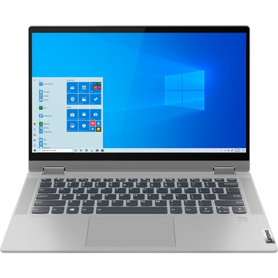 IdeaPad Flex 5 DDR4-SDRAM Ibrido (2 in 1) 35,6 cm (14") 1920 x 1080 Pixel Touch screen AMD Ryzen 5 8 GB 512 GB SSD Wi-Fi 6 (802.11ax) Windows 10 Home Grigio, Platino, Notebook