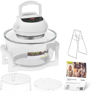 Bredeco - Forno Alogeno Con Anello Espansione Fornetto Convezione Ventilato 17L Digitale