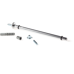 Reggipiani a scomparsa, Acciaio, Cromato Lucido. Marchio - REI precio