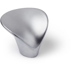 Pomolo stile moderno, Zama, Cromato Satinato, 32 mm di diametro. Marchio REI en oferta