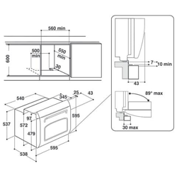 Forno Elettrico Da Incasso Fit 834 Ix Ha Finitura Inox Da 60cm precio