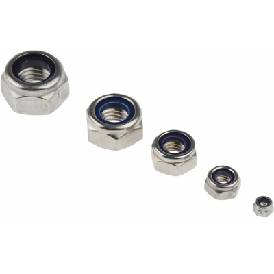 Scatola di dadi in Acciaio inox Liscio RS PRO, 545 pezzi, filettatura M10, M12, M3, M4, M5, M6, M8