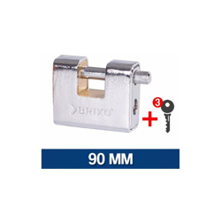 Lucchetto Antiscasso Sicurezza Corazzato Security In Ottone Varie Misure 21917V Mm 90 (21418) características