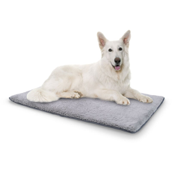 Brunolie Finn, Lettino per Cani, Materassino per Cani | Lavabile | Antiscivolo | Traspirante | Poliestere/Floccato | Taglia L (120x5x80 cm) precio