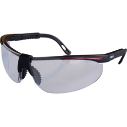 2012007 Occhiali di protezione incl. Protezione raggi UV Nero, Rosso DIN EN 166-1 - Protectionworld en oferta