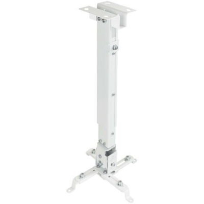 Tooq - Staffa per proiettore da soffitto 13cm O 43-65cm WHITE