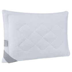 Homemania - Cuscino Bed - Guanciale - per Letto - Bianco, Viola in Cotone, Lattice, 50 x 70 cm características