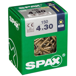 Lotto 150 Viti A Testa Svasata In Acciaio Spax Pozidriv Testa, Diam.4 Mm X Mm L.30 en oferta