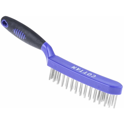 Spazzola di ferro RS PRO, con setole in Acciaio di 30mm