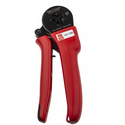 Pinza crimpatrice RS PRO, Boccola isolata