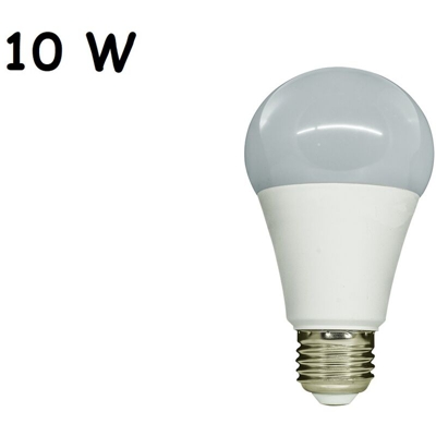 Lampadina led 10W E27 A65 bulbo latteo luce fredda illuminazione interna SOLAR