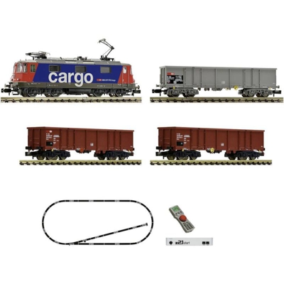 Fleischmann 931893 Kit digitale z21 start: Locomotiva elettrica Re 420 con treno merci, SBB