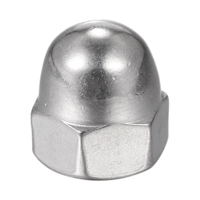 5PCS 304 tappo integrale dado in acciaio inox DIN1587 M-8
