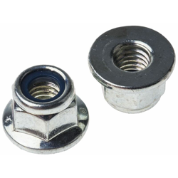 Dado di bloccaggio RS PRO, in Acciaio Zincato lucido, filettatura M6 (Confezione da 100) características