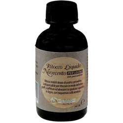 Gualtiero Meazza - Ritocco Mobili Liquido con Pennellino per Legno 30 ml Novecento Paint - Colore: Castagno chiaro características