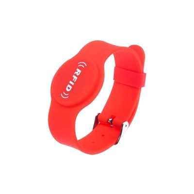 Braccialetto Di Vicinanza Per Radiofrequenza Silicone Color Nero Rfid-band-adj-r