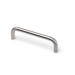 Maniglia stile contemporaneo , Acciaio, Inox Satinato, 96mm interasse. Marchio REI en oferta