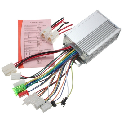 Controller motore brushless 36V / 48V 350W per scooter per veicoli elettrici con / senza controller motore con sensore Hall