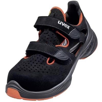 Uvex 6848 6848838 Sandali di sicurezza S1 Misura: 38 Nero 1 pz.