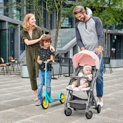 Hucoco - Kinderkraft Passeggino Pieghevole PILOT Rosa - Rosa características